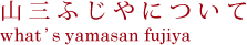 山三ふじやについて